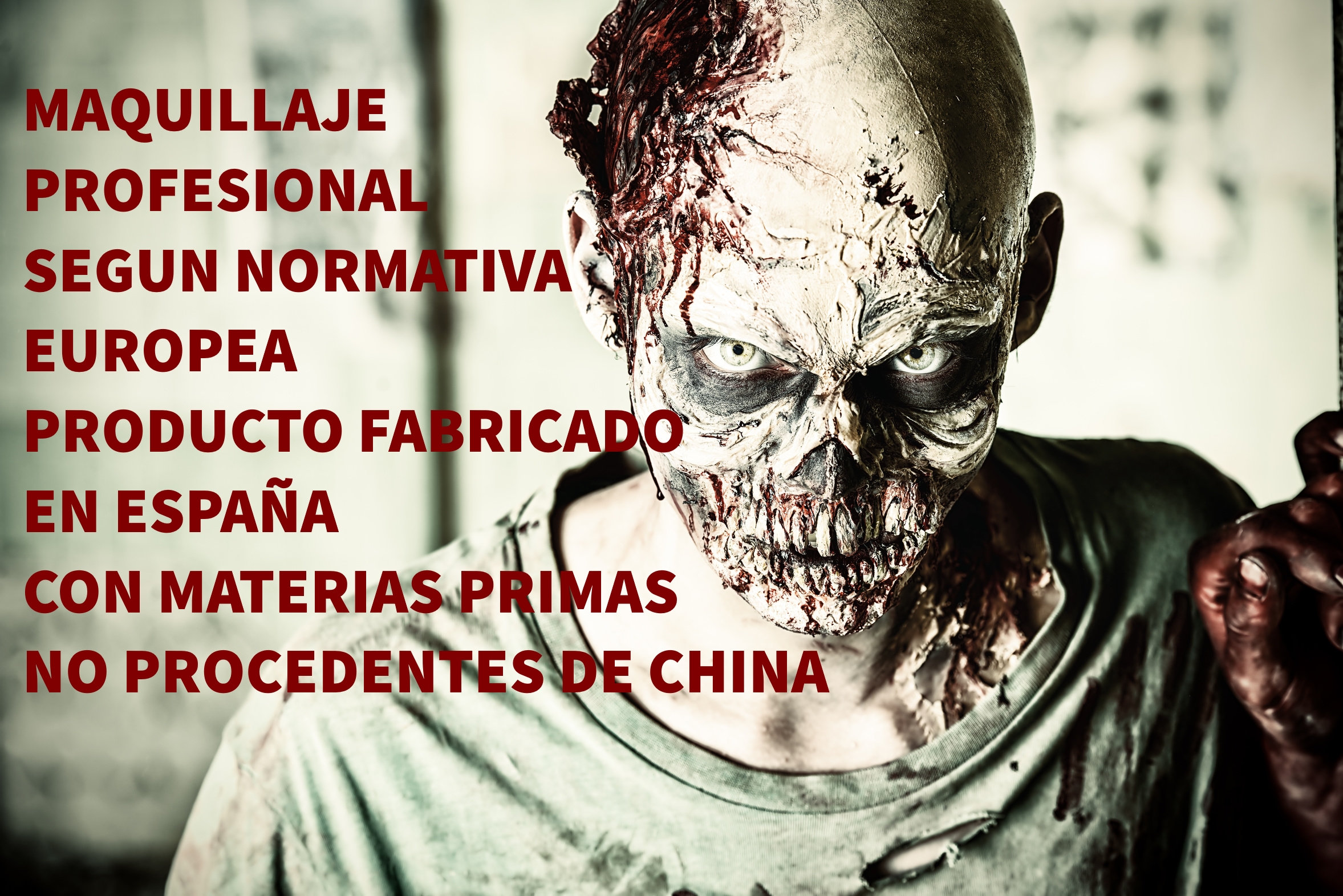 Maquillaje profesional Halloween Carnaval